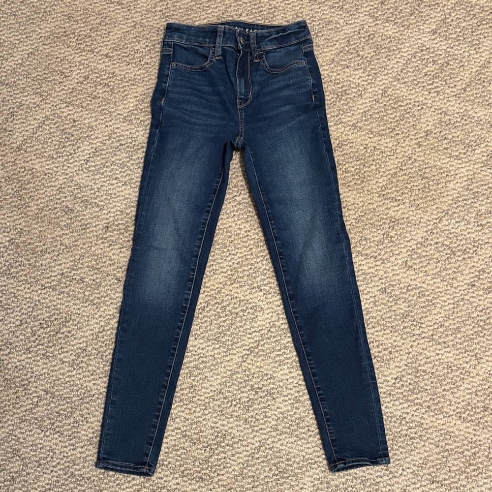 American Eagle Women's Jeans High Rise Jegging - Size 00 Short